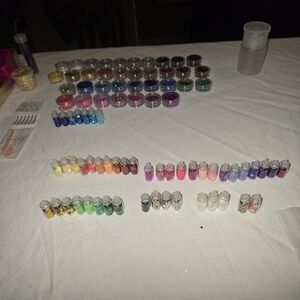 Assorted Glitter Nail Art Set
